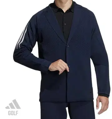 새상품 아디다스 골프웨어 PRIMEKNIT 테일러드 자켓 NV/M