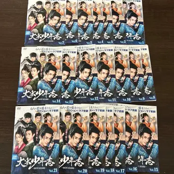 중국 드라마 대송소년지 secret mission DVD 전 21권 세트