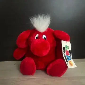 코닥 컬러 필름 플래시 봉제 인형