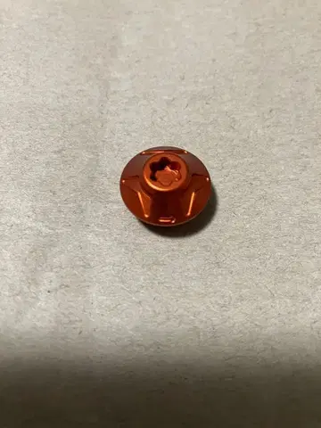 리브레 & DRT 바리알용 센터 너트 오렌지 시마노 왼쪽