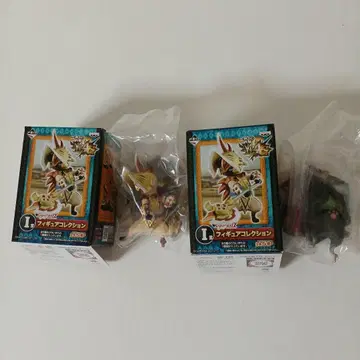 제일복권 몬스터 헌터 4G I상 피규어 컬렉션 2종 세트