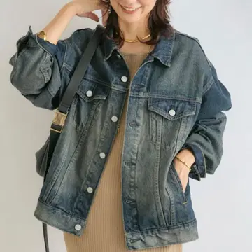 RIVE DROITE 입기만 해도 멋스러운 MONN.:. 데님 자켓