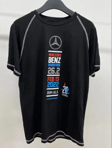 메르세데스 벤츠 마라톤 T셔츠 2022