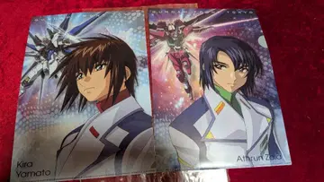 건담 프론트 GTF 클리어 파일 2종 세트 키라 아스란