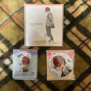 나의 히어로 아카데미아 제일복권 토도로키 쇼토 3종 세트