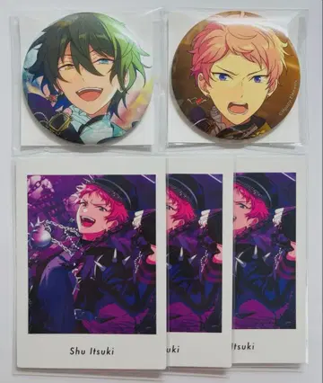 앙스타 카게히라 미카 아츠키 슈 이베코레 2022 캔뱃지 미카 슈 파샤츠