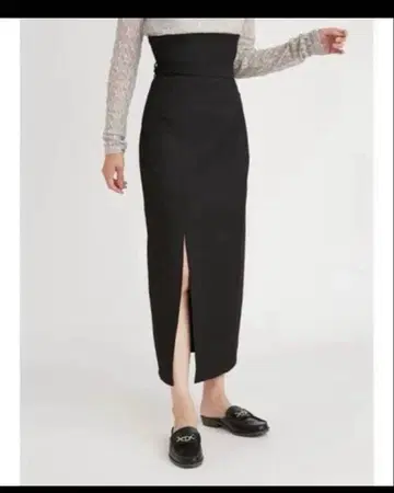 스나이델 하이퍼 웨이스트 하이 타이트 스커트 0