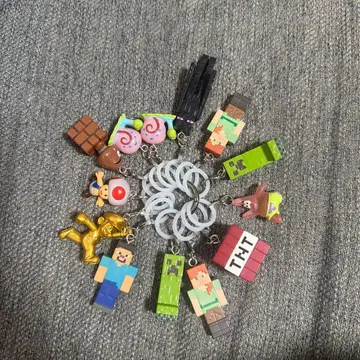 마리오 스펀지밥 마인크래프트 마커 액세서리 (낱개 판매 가능)