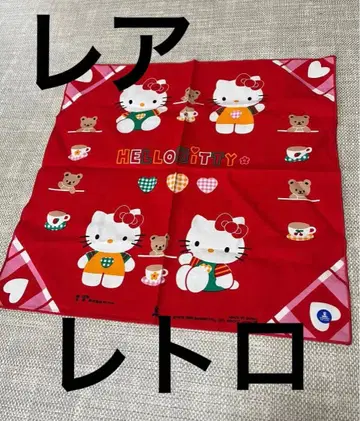 헬로키티 반다나 레트로 레어