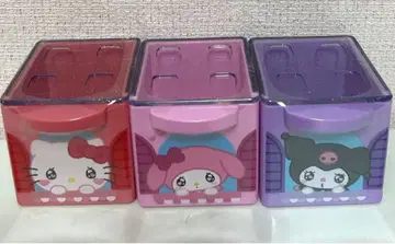 산리오 캐릭터즈 큐 케이스 2 헬로키티 마이멜로디 쿠로미