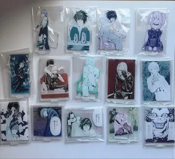 데스노트 제일복권 G상 아크릴 스탠드 14종 컴프 세트