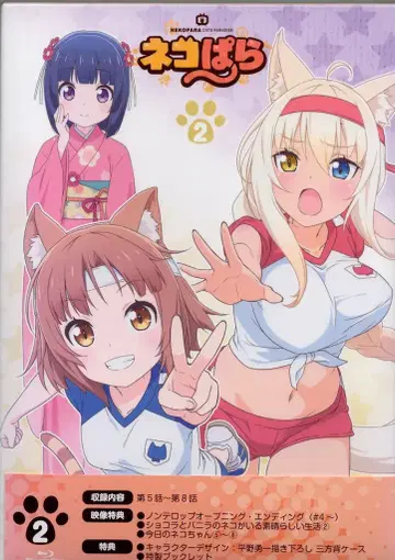 애니메이션 Blu-ray 네코파라 Blu-ray BOX 2