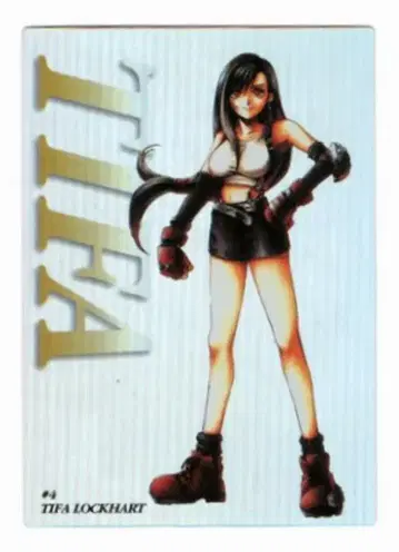 BANDAI 카드다스 마스터즈 FF7 티파 락하트 4