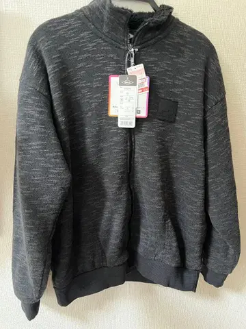 시마무라 BALL MONOCHR 아우터 보아 플리스 검정 블랙