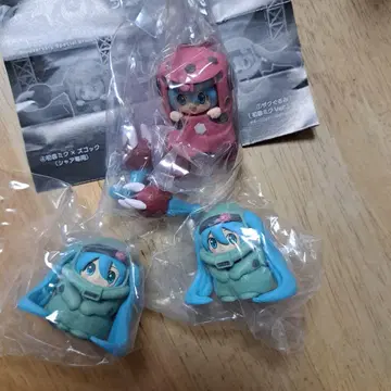 건담 하츠네 미쿠 피규어 컬렉션 3종 세트