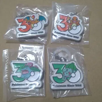 포켓몬 30주년 기념 캡슐 토이 키링 세트