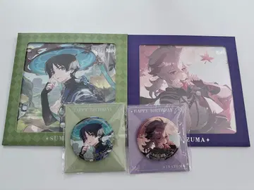 원신 카에데하라 카즈하 방랑자 색지 캔뱃지 세트