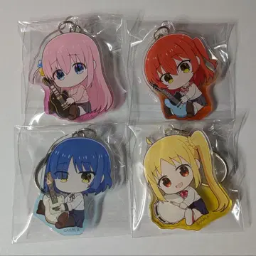 봇치더록! 결성 밴드 아크릴 키링 세트