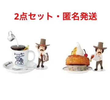 리멘트 데스크de 코메다 커피점 시로 느와르 커피 피규어