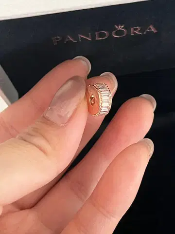 판도라 로즈 골드 참