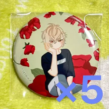 18TRIP 쿠라쿠마 시오 캔뱃지 5개 Botania 에이트리