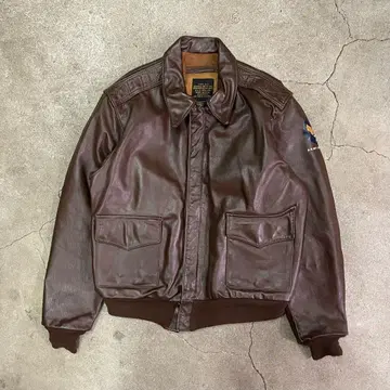 U.S.51 MFG A-2 USAAF A-2 가죽 플라이트 자켓