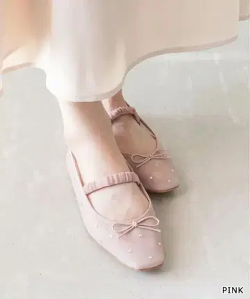 란다 비쥬 시어 플랫 펌프스