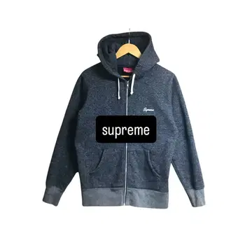 トップス supreme 08AW Script Heather Zip Hoodie Supreme의 2008AW 시즌 Script Heather Zip Ho | 후드티/후드집업