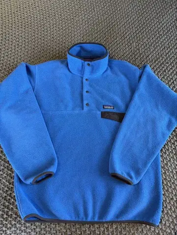 Patagonia synchilla 스냅t 플리스 자켓 파랑