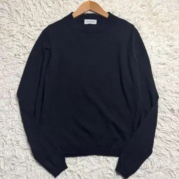 JOHN SMEDLEY 영국제 메리노울 100% 모크넥 니트 S