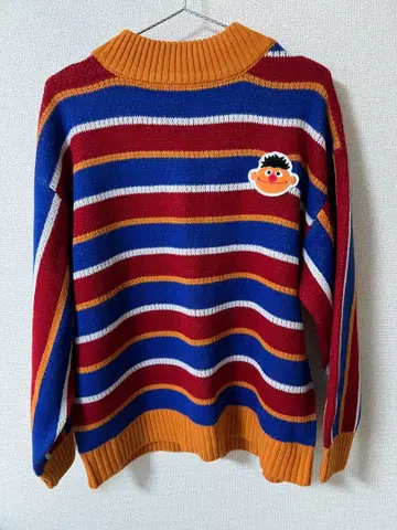 USJ 유니버셜 세서미 스트리트 애니 니트 L 사이즈