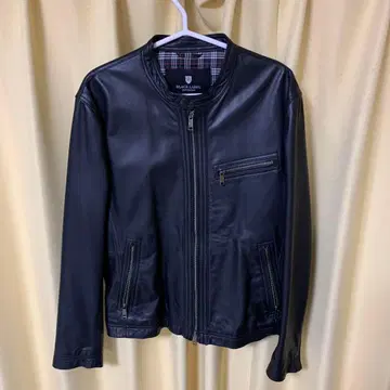 새상품급 BLACK LABEL CRESTBRIDGE 가죽 자켓