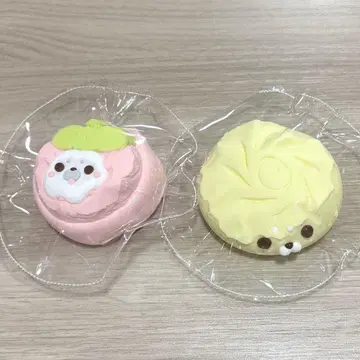 물범 고기만두 만주 딸기 스퀴즈