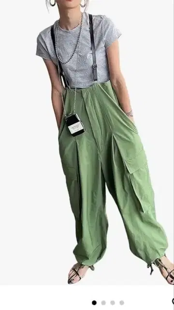 interplay 인터플레이 AYA 콜라보 하이웨스트 카고 살로펫 팬츠