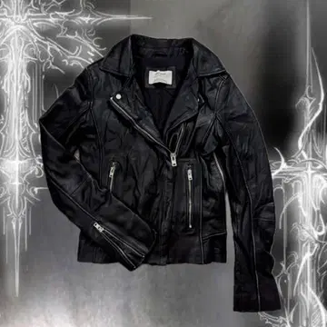 가죽 자켓 라이더 자켓 블랙 그런지 Y2K