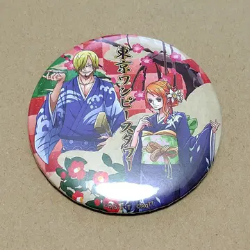 도쿄 원피스 타워 캔뱃지 상디 나미