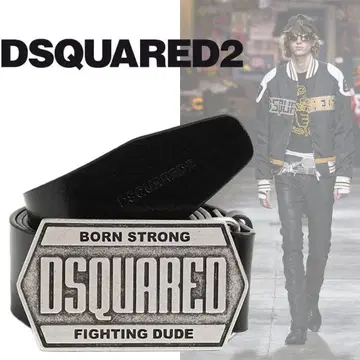정가 5.6만 이태리제 DSQUARED2 디스퀘어드 벨트