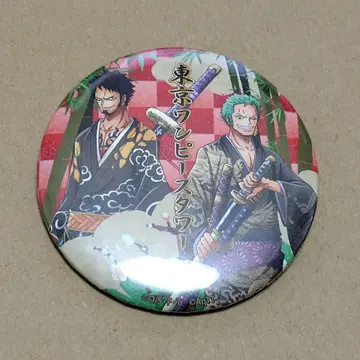 도쿄 원피스 타워 캔뱃지 조로 로우