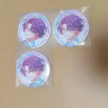 니지산지 와타라이 히바리 ART OF NIJISANJI 금박 캔뱃지