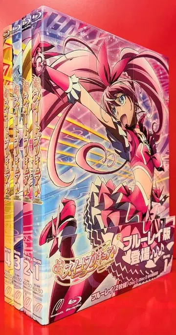 애니메이션 Blu-ray 초회한정판 스위트 프리큐어 전 4권 세트