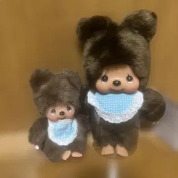 몬치치 곰 S사이즈, 키체인 세트