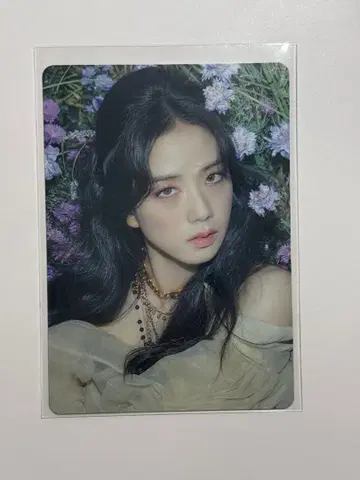 BLACKPINK THE ALBUM JP 솔로 지수 트레이딩 카드 단종