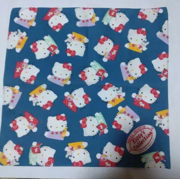 키티 손수건 36 36 1986 쇼와 레트로 레어 산리오