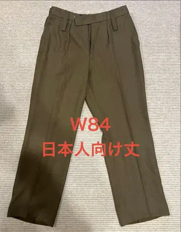 영국군 드레스 팬츠 W84 브라운