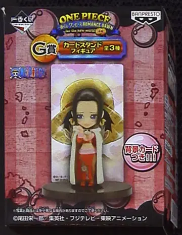 반프레스토 제일복권 원피스 로맨스 던 후편 G상 핸콕 카드 스탠드