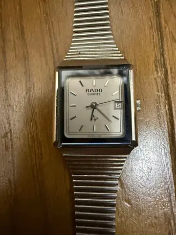 RADO 정크 작동 불가 라도 실버 여성용 손목시계