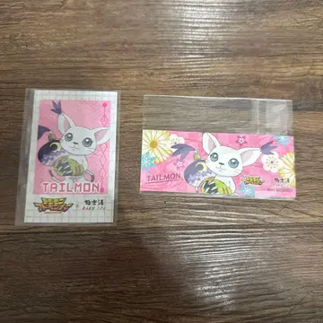 디지몬 테일몬 RAKU SPA 콜라보 카드