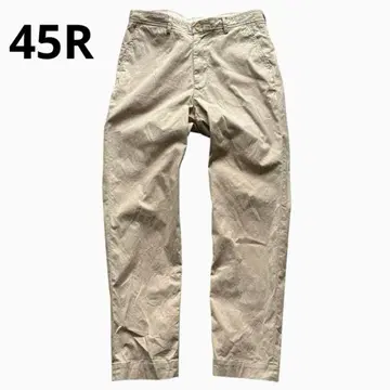[ 인기 ] 45R 치노 팬츠 팬츠 베이지 현행 택 코튼 린넨
