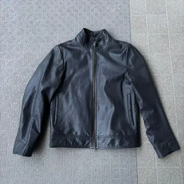 나노 유니버스 블랙 가죽 자켓 싱글 라이더