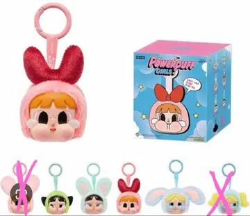 Cry baby x 파워퍼프걸 4개 세트